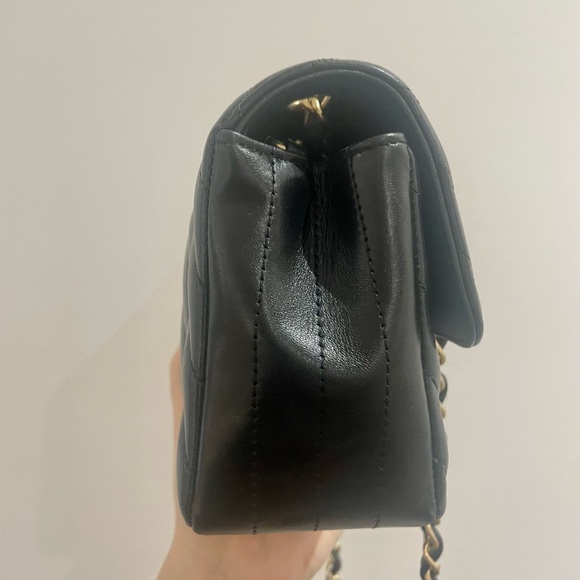 Authentic Chanel Chevron Mini Rectangle in Lambskin - Picture 6 of 8